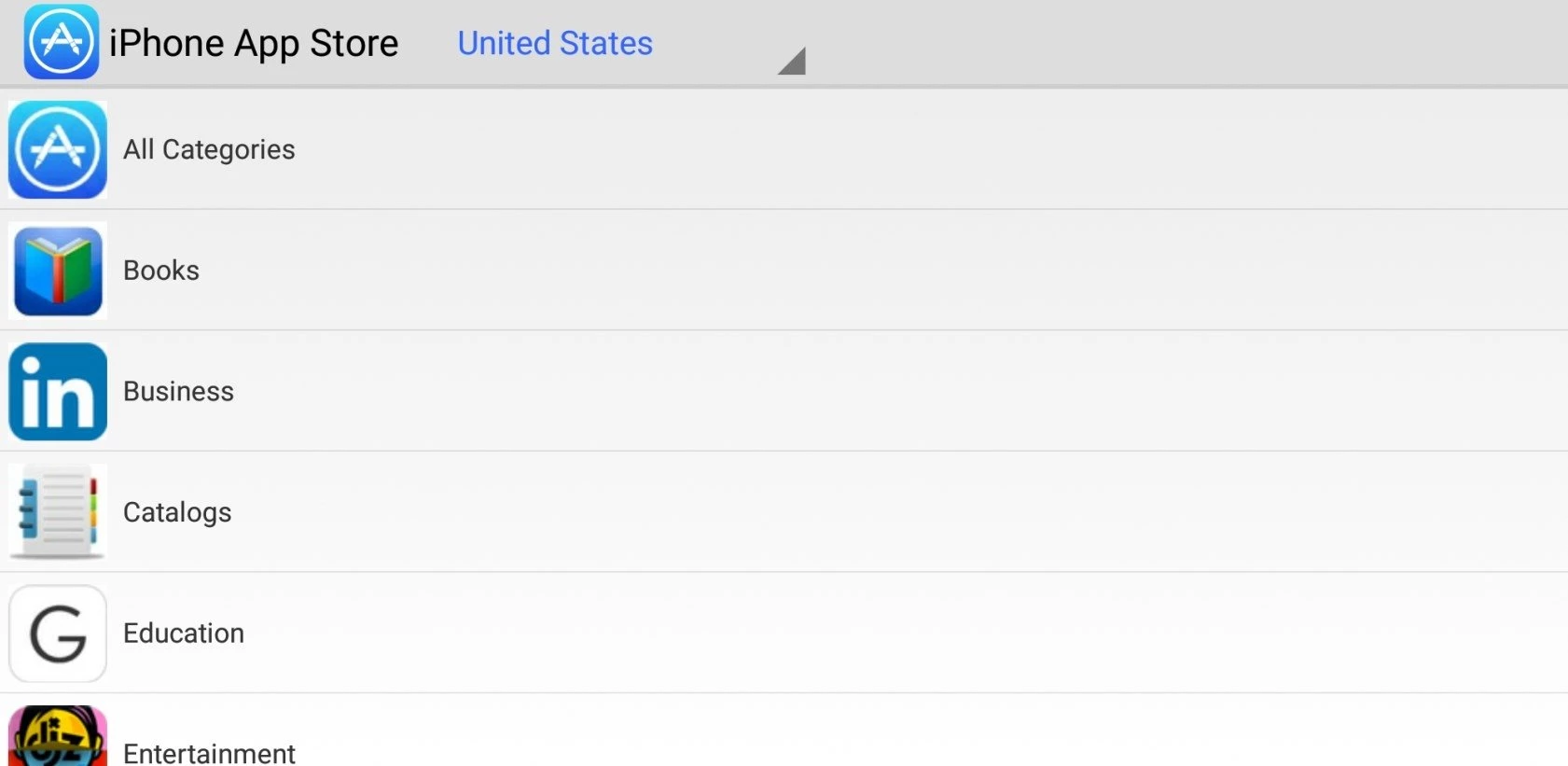 iPhone App Store — στιγμιότυπο οθόνης 3